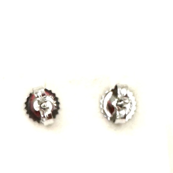 HONORA Silver Gray Pearl Studs Earrings Sterling Silver 9mm NWOT - Picture 12 of 13